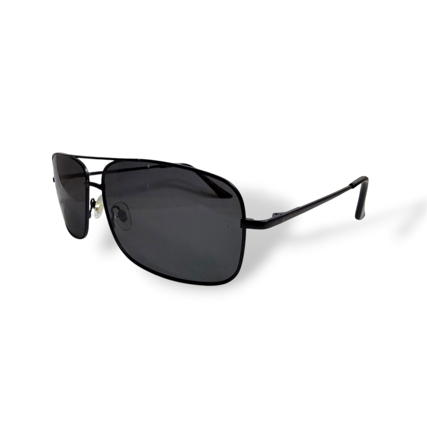 Ray Ban Classic Black Rectangular Polarized Sunglasses
