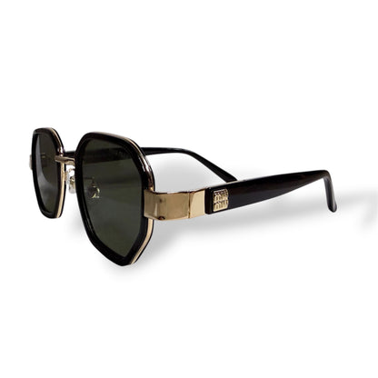 Miu Miu Logo Octagon Sunglasses