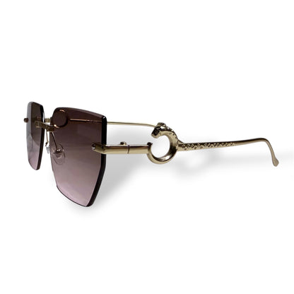 Cartier Classic Panther Frame Shades Sunglasses