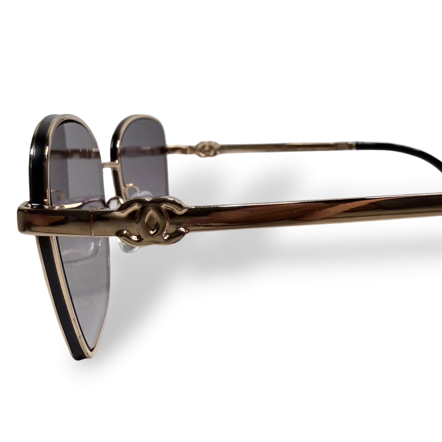 Chanel Double C Aviator Sunglasses