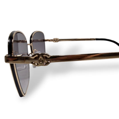 Chanel Double C Aviator Sunglasses