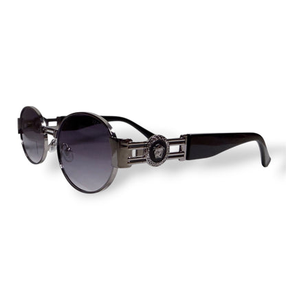 Versace Medusa Round Sunglasses