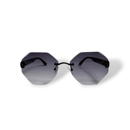 Tom Ford Octagon Rimless Premium Sunglasses