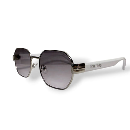 Tom Ford Gradient Round Sunglasses