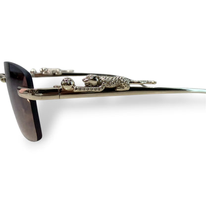 Cartier Style Panther Sunglasses