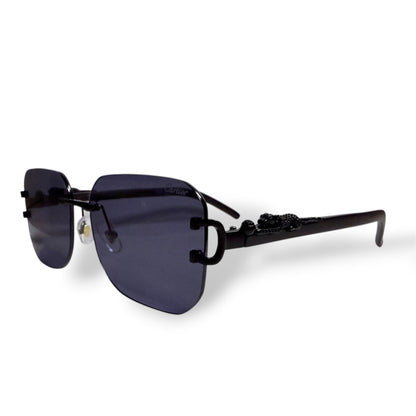 Cartier Panther Rimless Square Sunglasses