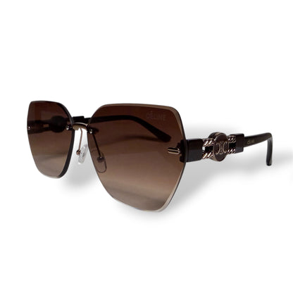 Celine Rimless Geometric Sunglasses