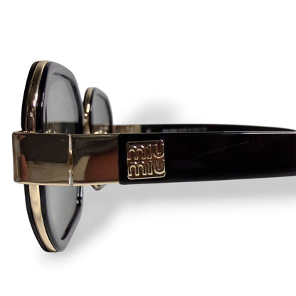 Miu Miu Logo Octagon Sunglasses