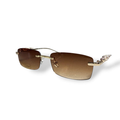 Cartier Style Panther Sunglasses