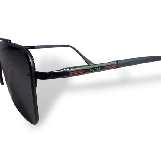 Gucci Luxury Oversized Rimless Sunglasses