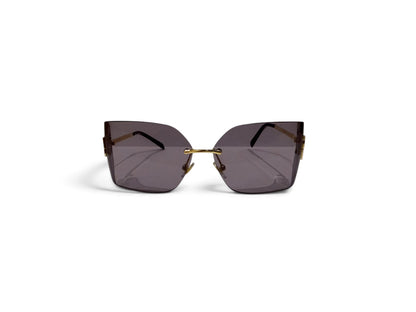 Miu Miu Oversized Rimless Shield Sunglasses