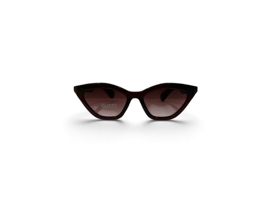 Gucci Sculpted Cat-Eye Sunglasses