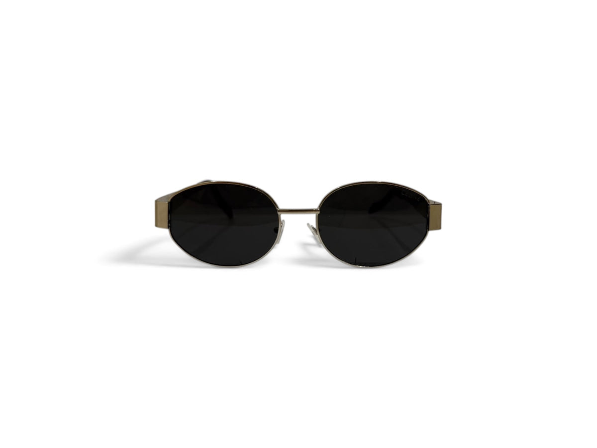 Celine Iconic Round Metal Sunglasses