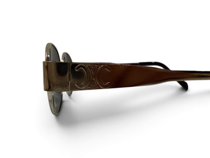 Celine Iconic Round Metal Sunglasses