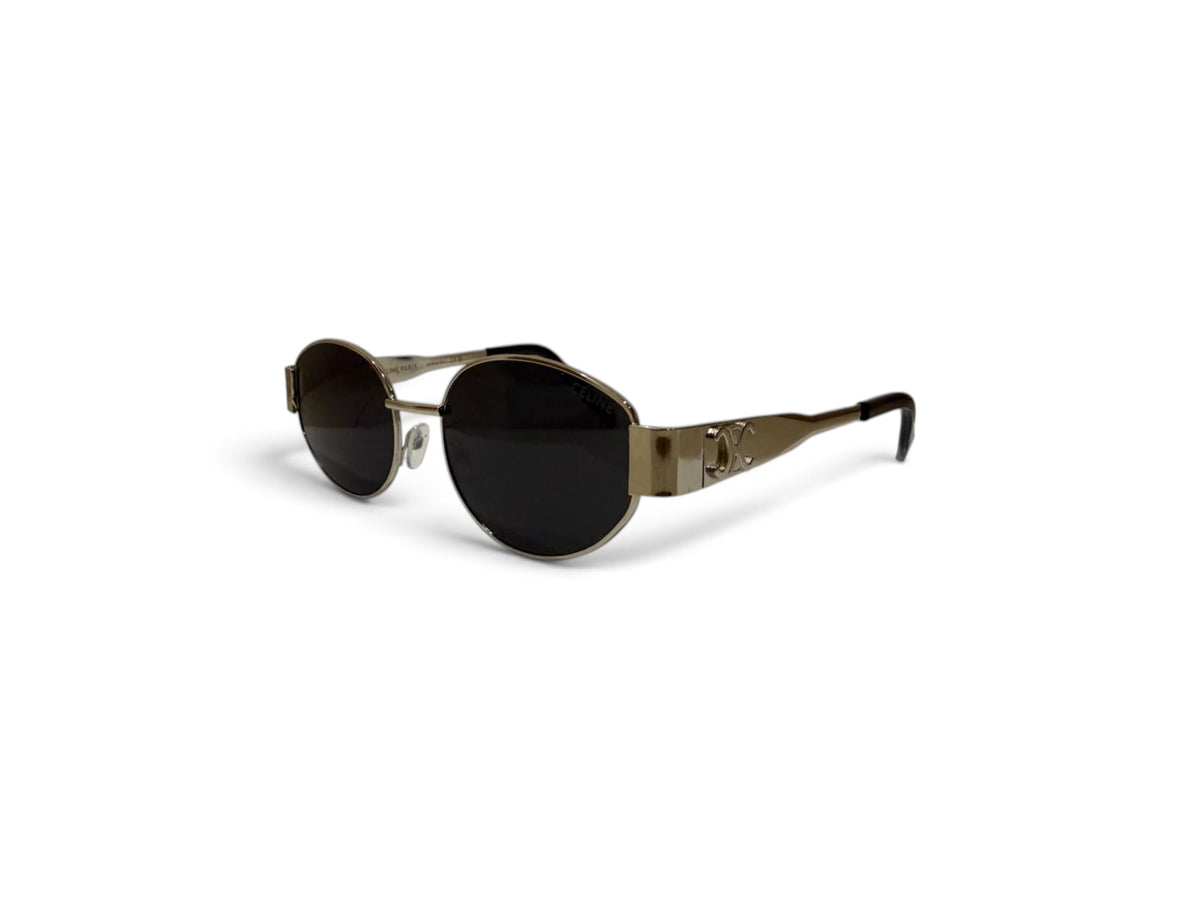 Celine Iconic Round Metal Sunglasses