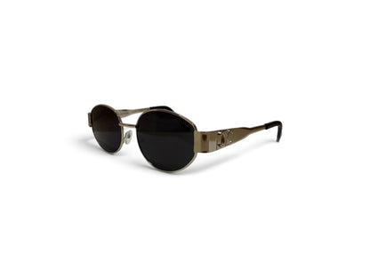 Celine Iconic Round Metal Sunglasses